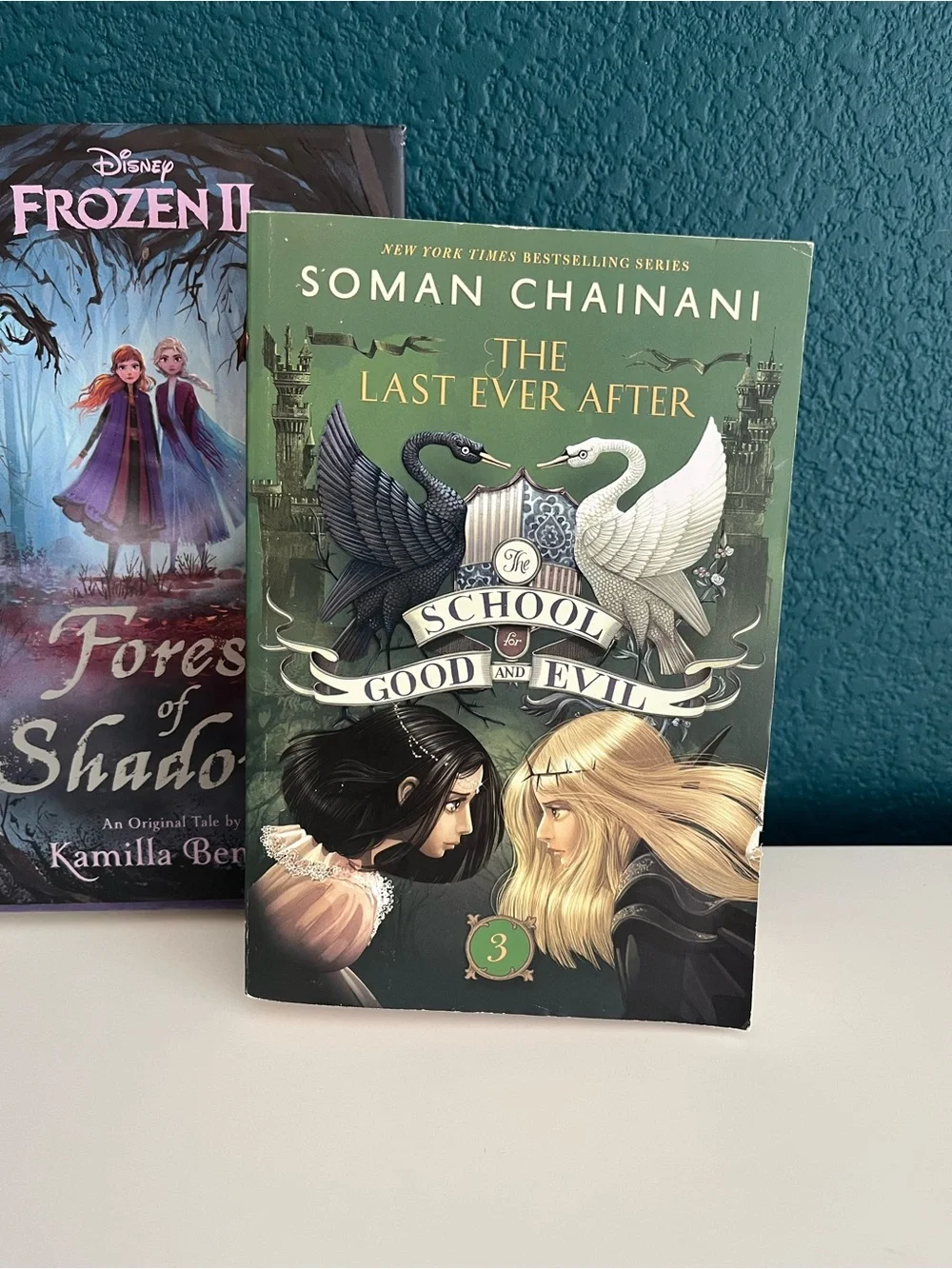 Disney Frozen II Forest of Shadow & School for Good and Evil Books Halloween